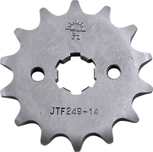 JT SPROCKETS JTF249.14 FRONT REPLACEMENT SPROCKET 14 TEETH 420 PITCH NATURAL STEEL