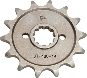 JT SPROCKETS JTF430.14 FRONT REPLACEMENT SPROCKET 14 TEETH 520 PITCH NATURAL STEEL