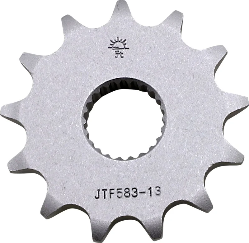 JT SPROCKETS JTF583.13 FRONT REPLACEMENT SPROCKET 13 TEETH 520 PITCH NATURAL STEEL