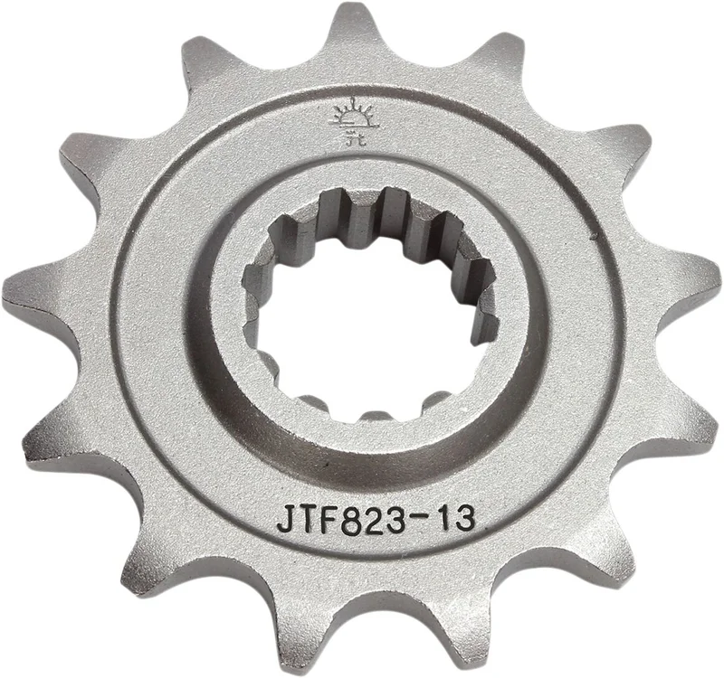 JT SPROCKETS JTF823.13 FRONT REPLACEMENT SPROCKET 13 TEETH 520 PITCH NATURAL STEEL