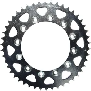 JT SPROCKETS JTR245/2.46 REAR REPLACEMENT SPROCKET 46 TEETH 520 PITCH NATURAL C49 HIGH CARBON STEEL