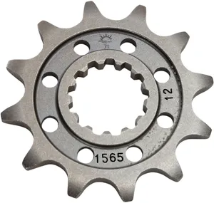 JT SPROCKETS JTF1565.12 FRONT REPLACEMENT SPROCKET 12 TEETH 520 PITCH NATURAL STEEL