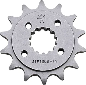 JT SPROCKETS JTF1309.14 FRONT REPLACEMENT SPROCKET 14 TEETH 520 PITCH NATURAL STEEL