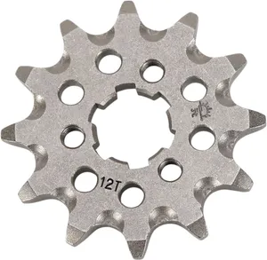 JT SPROCKETS JTF1445.12SC FRONT SELF CLEANING SPROCKET 12 TEETH 520 PITCH NATURAL STEEL