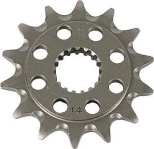 JT SPROCKETS JTF284.14SC FRONT SELF CLEANING SPROCKET 14 TEETH 520 PITCH NATURAL STEEL