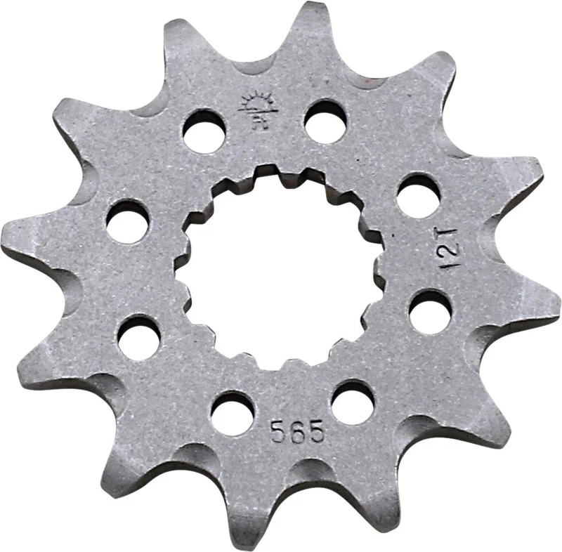 JT SPROCKETS JTF565.12SC FRONT SELF CLEANING SPROCKET 12 TEETH 520 PITCH NATURAL STEEL