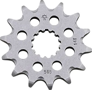 JT SPROCKETS JTF565.14SC FRONT SELF CLEANING SPROCKET 14 TEETH 520 PITCH NATURAL STEEL