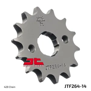 JT SPROCKETS JTF264.14 FRONT REPLACEMENT SPROCKET 14 TEETH 428 PITCH NATURAL STEEL