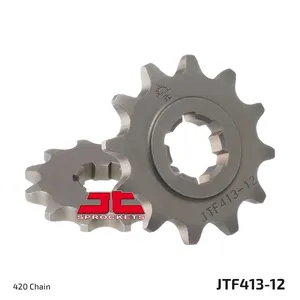 JT SPROCKETS JTF413.12 FRONT REPLACEMENT SPROCKET 12 TEETH 420 PITCH NATURAL STEEL