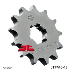 JT SPROCKETS JTF416.13 FRONT REPLACEMENT SPROCKET 13 TEETH 420 PITCH NATURAL STEEL