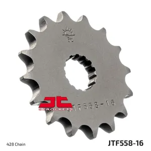 JT SPROCKETS JTF558.16 FRONT REPLACEMENT SPROCKET 16 TEETH 428 PITCH NATURAL STEEL
