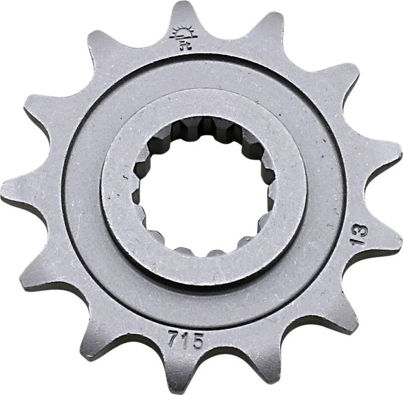 JT SPROCKETS JTF715.13 FRONT REPLACEMENT SPROCKET 13 TEETH 520 PITCH NATURAL STEEL