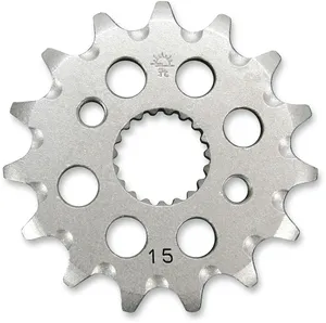 JT SPROCKETS JTF1310.15SC FRONT SELF CLEANING SPROCKET 15 TEETH 420 PITCH NATURAL STEEL