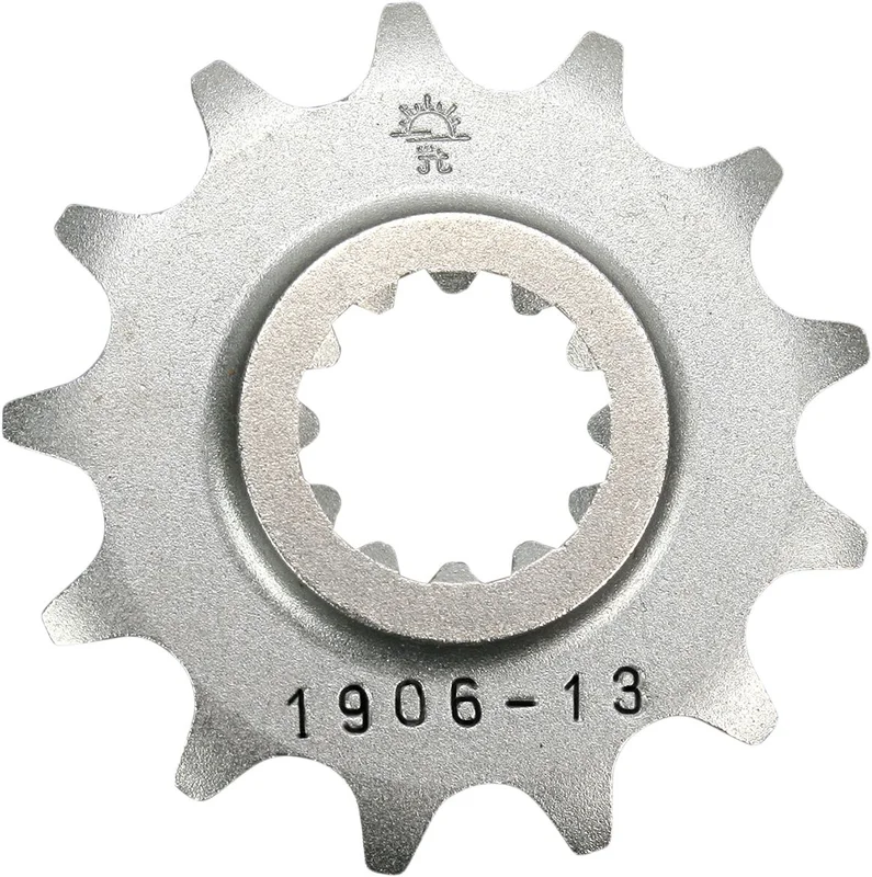 JT SPROCKETS JTF1906.13 FRONT REPLACEMENT SPROCKET 13 TEETH 420 PITCH NATURAL STEEL