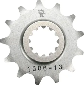 JT SPROCKETS JTF1906.13 FRONT REPLACEMENT SPROCKET 13 TEETH 420 PITCH NATURAL STEEL