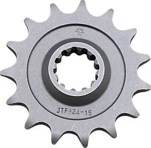 JT SPROCKETS JTF824.15 FRONT REPLACEMENT SPROCKET 15 TEETH 520 PITCH NATURAL STEEL