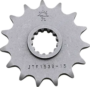 JT SPROCKETS JTF1539.15 FRONT REPLACEMENT SPROCKET 15 TEETH 520 PITCH NATURAL STEEL
