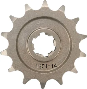 JT SPROCKETS JTF1501.14 FRONT REPLACEMENT SPROCKET 14 TEETH 428 PITCH NATURAL CHROMOLY STEEL ALLOY