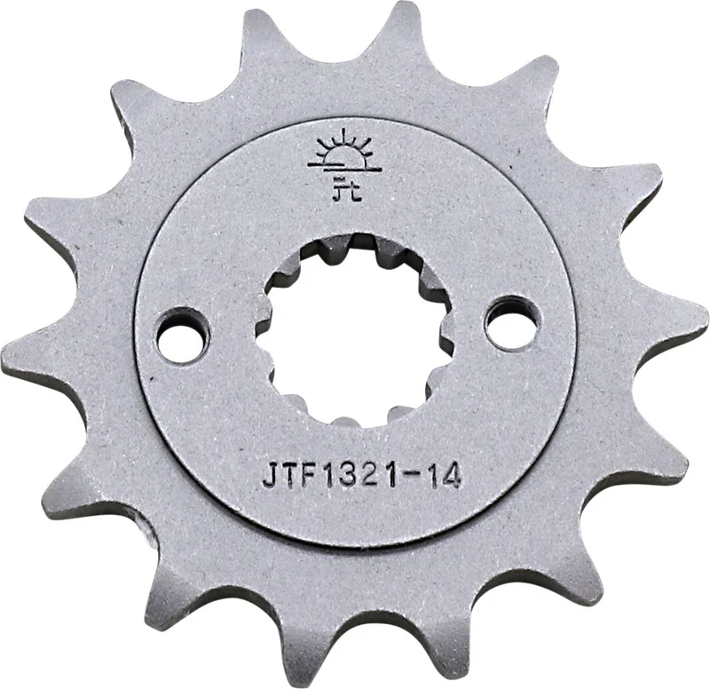 JT SPROCKETS JTF1321.14 FRONT REPLACEMENT SPROCKET 14 TEETH 520 PITCH NATURAL STEEL