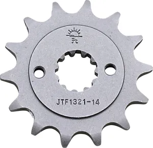 JT SPROCKETS JTF1321.14 FRONT REPLACEMENT SPROCKET 14 TEETH 520 PITCH NATURAL STEEL