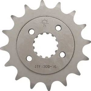 JT SPROCKETS JTF1309.16 FRONT REPLACEMENT SPROCKET 16 TEETH 520 PITCH NATURAL SCM420 CHROMOLY STEEL ALLOY