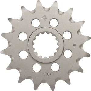 JT SPROCKETS JTF1901.16SC FRONT SELF CLEANING SPROCKET 16 TEETH 520 PITCH NATURAL SCM420 CHROMOLY STEEL ALLOY