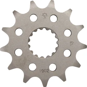 JT SPROCKETS JTF1902.13 FRONT REPLACEMENT SPROCKET 13 TEETH 520 PITCH NATURAL SCM420 CHROMOLY STEEL ALLOY