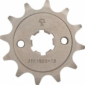 JT SPROCKETS JTF1903.12 FRONT REPLACEMENT SPROCKET 12 TEETH 520 PITCH NATURAL SCM420 CHROMOLY STEEL ALLOY
