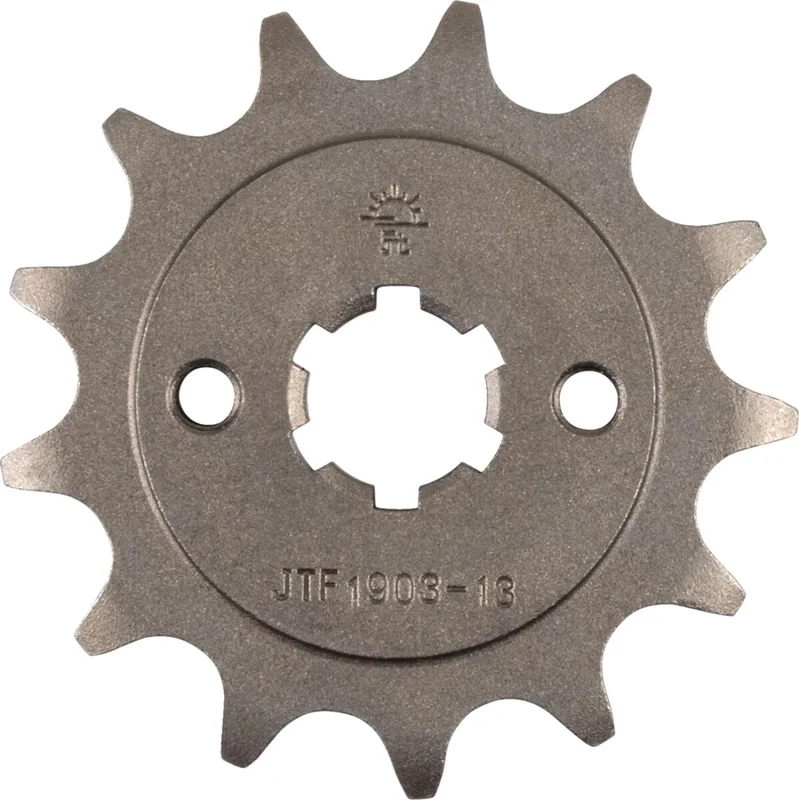 JT SPROCKETS JTF1903.13 FRONT REPLACEMENT SPROCKET 13 TEETH 520 PITCH NATURAL SCM420 CHROMOLY STEEL ALLOY