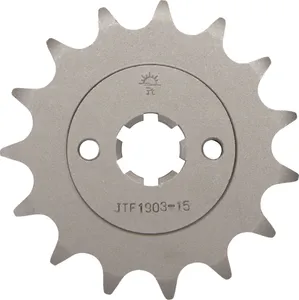 JT SPROCKETS JTF1903.15 FRONT REPLACEMENT SPROCKET 15 TEETH 520 PITCH NATURAL SCM420 CHROMOLY STEEL ALLOY