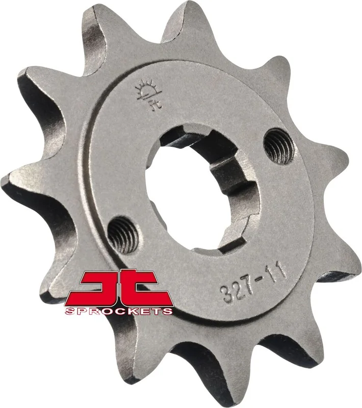 JT SPROCKETS JTF327.11 FRONT REPLACEMENT SPROCKET 11 TEETH 520 PITCH NATURAL CHROMOLY STEEL
