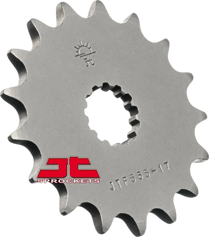 JT SPROCKETS JTF565.17 FRONT REPLACEMENT SPROCKET 17 TEETH 520 PITCH NATURAL CHROMOLY STEEL