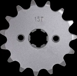 MOOSE OFFROAD HARD-PARTS FRONT SPROCKET - HON/KAW - 15 T