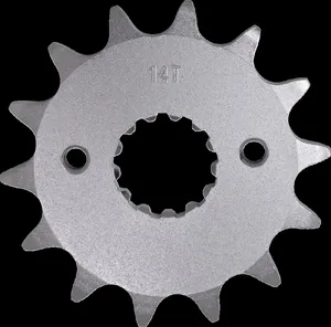 MOOSE OFFROAD HARD-PARTS FRONT SPROCKET - KAW/SUZ/YAM - 14 T