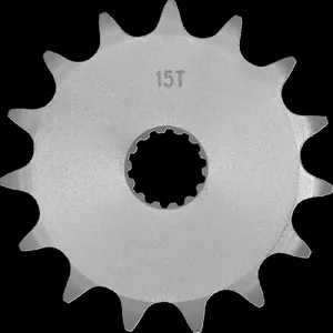 MOOSE OFFROAD HARD-PARTS FRONT SPROCKET - YAMAHA - 15 T