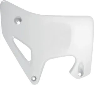 UFO RADIATOR COVER HONDA CR80 WHITE