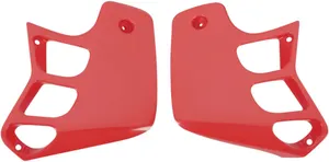 UFO RADIATOR COVERS HONDA CR125/250 UFO-RED