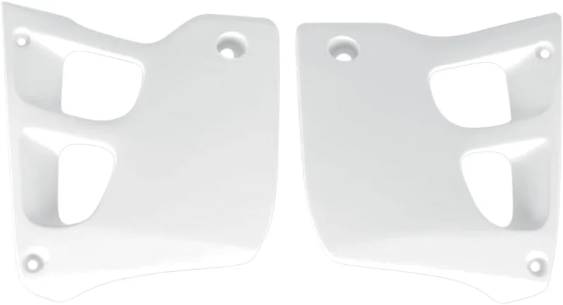 UFO RADIATOR COVERS HONDA CR125/250 WHITE