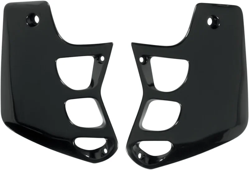 UFO RADIATOR COVERS HONDA CR500 BLACK