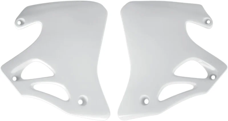 UFO RADIATOR COVERS HONDA CR125/250 WHITE