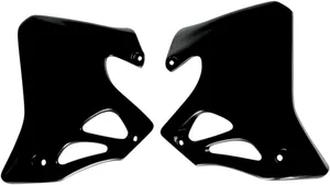 UFO RADIATOR COVERS HONDA CR125/250 BLACK