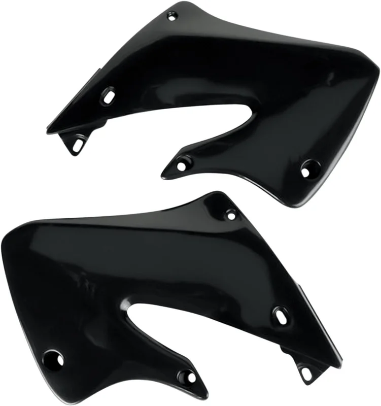 UFO RADIATOR COVERS HONDA CR125/250 BLACK