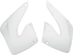 UFO RADIATOR COVERS HONDA CR125/250 WHITE
