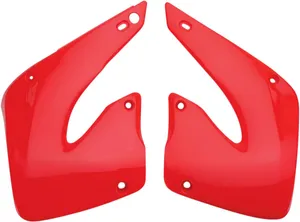 UFO RADIATOR COVERS HONDA CR125/250 CRF-RED