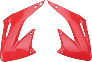 UFO RADIATOR COVERS HONDA CR125/250 CRF-RED