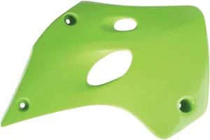 UFO RADIATOR COVERS KAWASAKI KX80 KX-GREEN