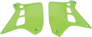 UFO RADIATOR COVERS KAWASAKI KX250 KX-GREEN