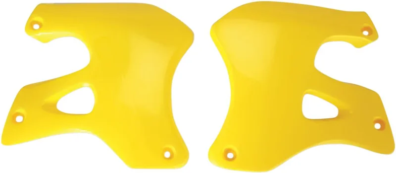 UFO RADIATOR COVERS SUZUKI RM125/250 RM-YELLOW