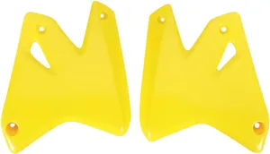 UFO RADIATOR COVERS SUZUKI DRZ400E YELLOW