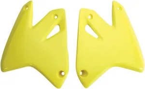 UFO RADIATOR COVERS SUZUKI DRZ400E RM-YELLOW